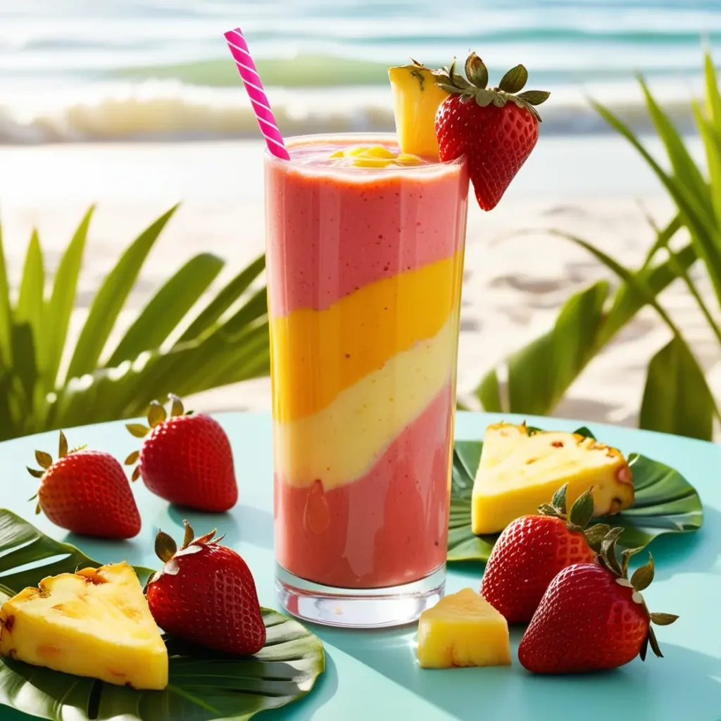 Strawberry Pineapple Smoothie