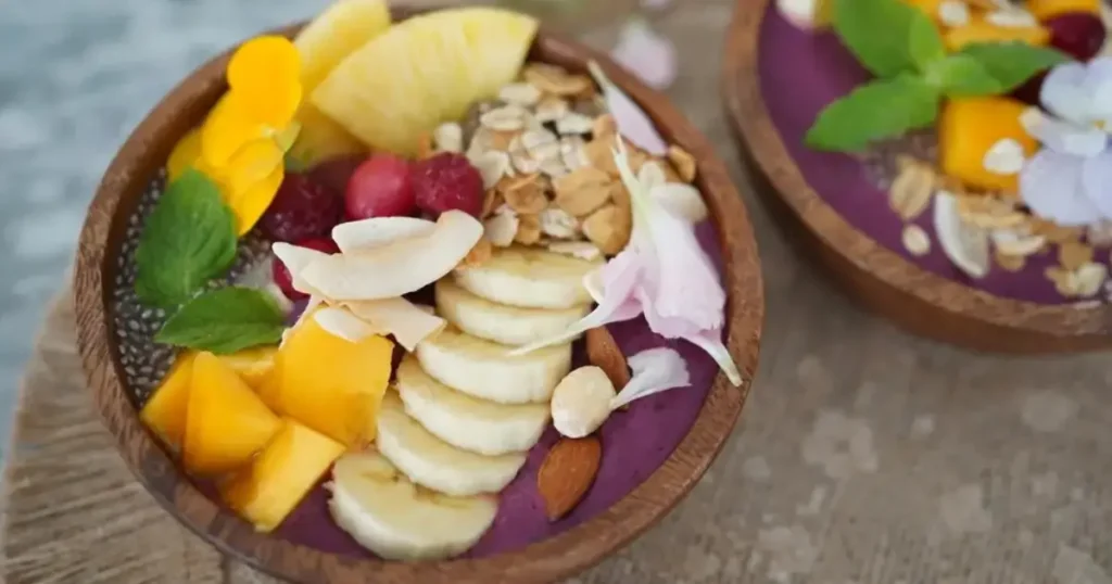 Tropical Smoothie Acai Bowl